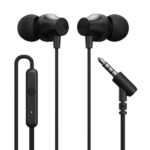 Pluggone Wired In-Ear Earphones with Mic & 3.5mm Audio Jack