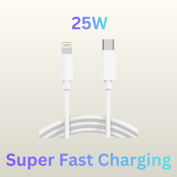 Pluggone MFI Certified Type C to Lightning Cable 1 Meter – Original 20W PD Fast Charging