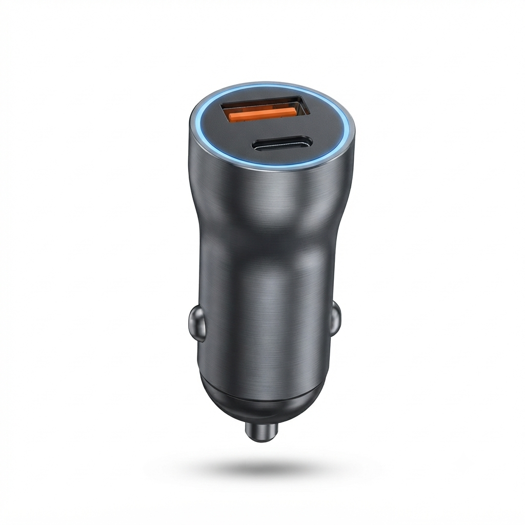 Pluggone Ultra 60W Dual Port Fast Car Charger