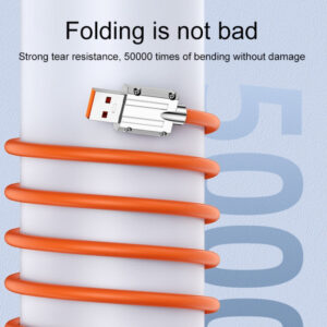 Pluggone type c fast charging cable OD 6.0mm thick wire body