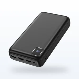 Pluggone Multi-Port Digital Power Bank – LED Display & 4-Device Simultaneous Charging